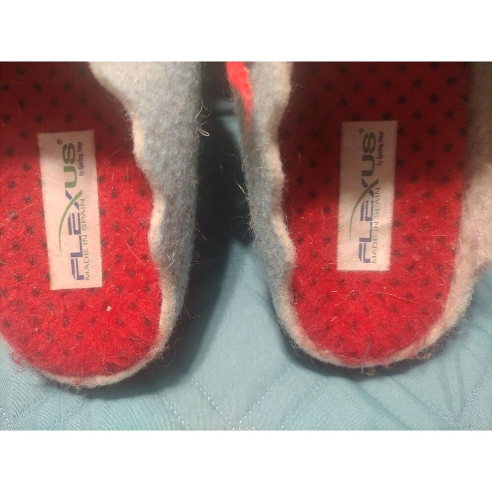 Spring Step Women’s Wool Little Red Riding Hood Fairy Tale Slippers Size 9 - Picture 9 of 9